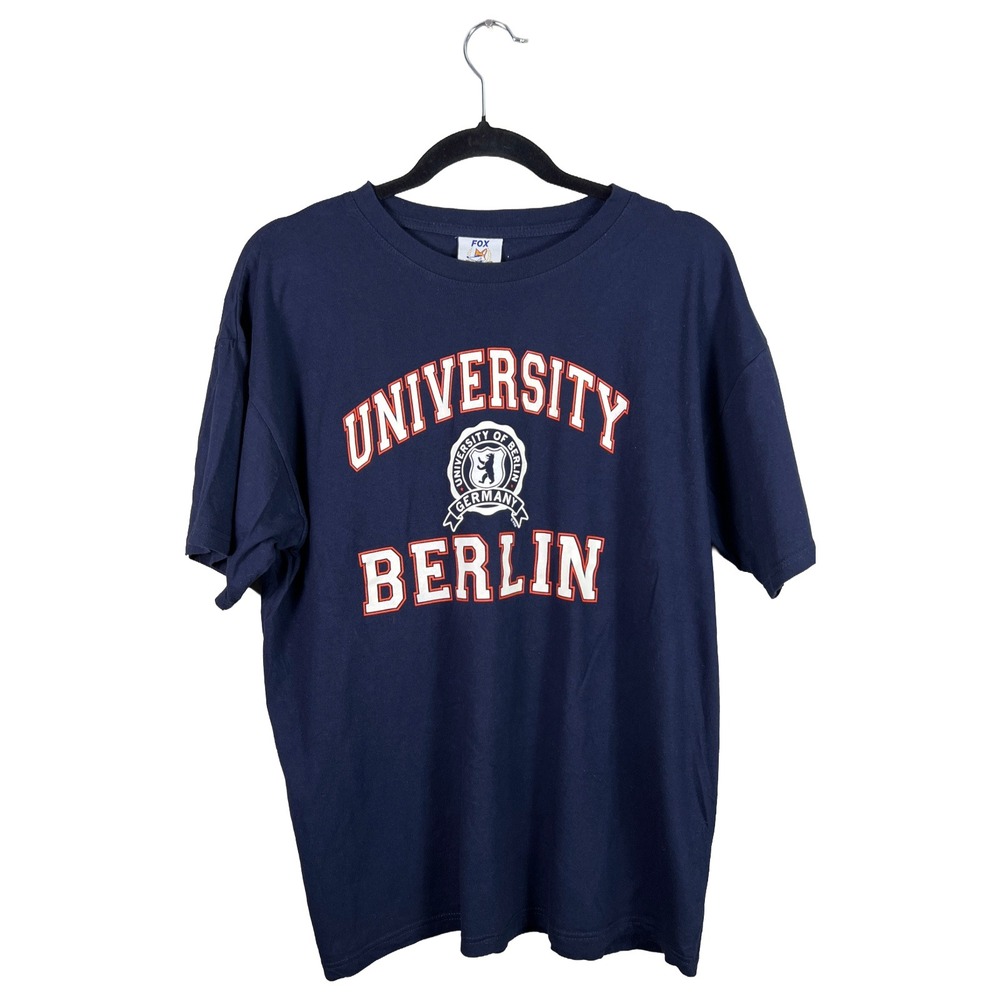 Fox Originals Berlin Germany T Shirt 2000s Men's XL Skater Grunge